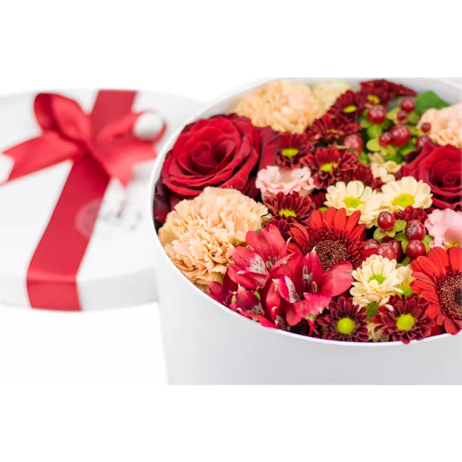 Box of flowers